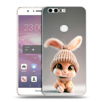 Силиконовый противоударный чехол на Huawei Honor 8 с принтом Кролик Силиконовый противоударный чехол на Huawei Honor 8 с принтом Кролик