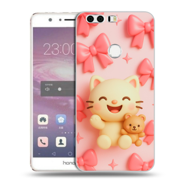 Силиконовый противоударный чехол на Huawei Honor 8 с принтом для девочек Силиконовый противоударный чехол на Huawei Honor 8 с принтом для девочек