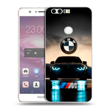 Силиконовый противоударный чехол на Huawei Honor 8 с принтом БМВ BMW Силиконовый противоударный чехол на Huawei Honor 8 с принтом БМВ BMW