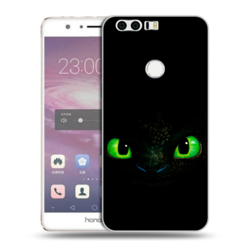 Силиконовый противоударный чехол на Huawei Honor 8 с принтом Как приручить дракона