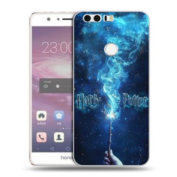 Силиконовый противоударный чехол на Huawei Honor 8 с принтом Harry Potter Гарри Поттер