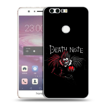 Силиконовый противоударный чехол на Huawei Honor 8 с принтом Death note Тетрадь смерти Силиконовый противоударный чехол на Huawei Honor 8 с принтом Death note Тетрадь смерти