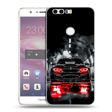 Силиконовый противоударный чехол на Huawei Honor 8 с принтом BMW БМВ Силиконовый противоударный чехол на Huawei Honor 8 с принтом BMW БМВ
