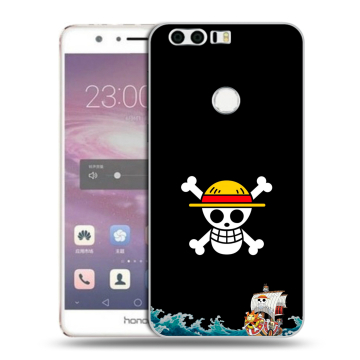 Силиконовый противоударный чехол на Huawei Honor 8 с принтом One Piece Ван Пис