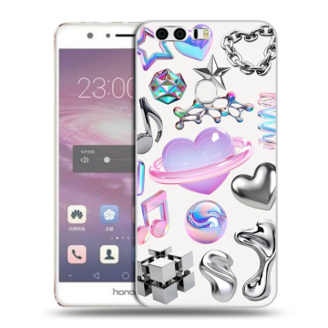 Силиконовый противоударный чехол на Huawei Honor 8 с принтом Y2K Силиконовый противоударный чехол на Huawei Honor 8 с принтом Y2K