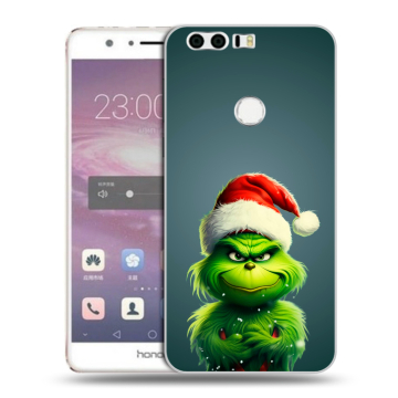 Силиконовый противоударный чехол на Huawei Honor 8 с принтом Новый год Силиконовый противоударный чехол на Huawei Honor 8 с принтом Новый год