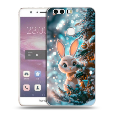 Силиконовый противоударный чехол на Huawei Honor 8 с принтом Новый год Силиконовый противоударный чехол на Huawei Honor 8 с принтом Новый год