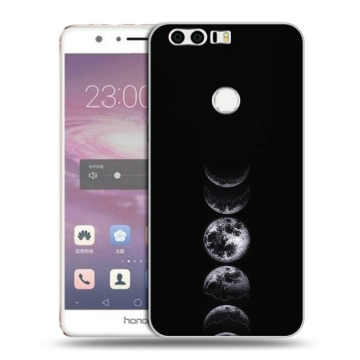 Силиконовый противоударный чехол на Huawei Honor 8 с принтом женский Силиконовый противоударный чехол на Huawei Honor 8 с принтом женский