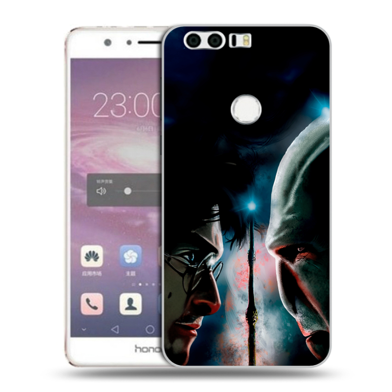 Силиконовый противоударный чехол на Huawei Honor 8 с принтом Гарри Поттер Harry Potter Силиконовый противоударный чехол на Huawei Honor 8 с принтом Гарри Поттер Harry Potter
