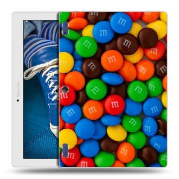 Силиконовый чехол на планшета Lenovo Tab 2 A10-30 с принтом Конфеты Силиконовый чехол на планшета Lenovo Tab 2 A10-30 с принтом Конфеты