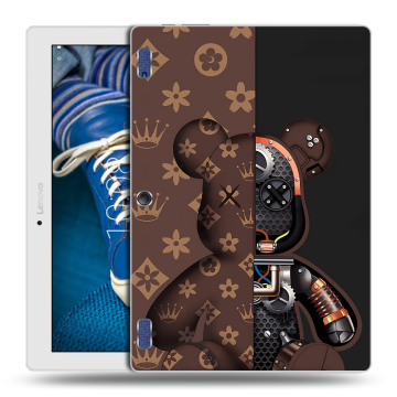 Силиконовый чехол на Lenovo Tab 2 A10-30 с принтом Луи робот Силиконовый чехол на Lenovo Tab 2 A10-30 с принтом Луи робот