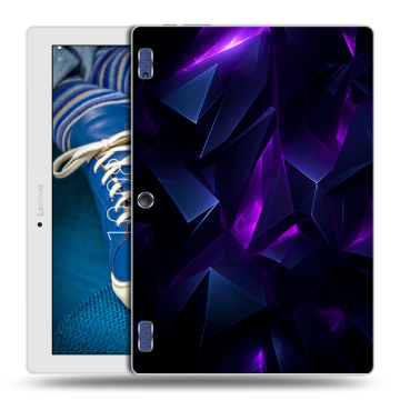Силиконовый чехол на Lenovo Tab 2 A10-30 с принтом Абстракиция