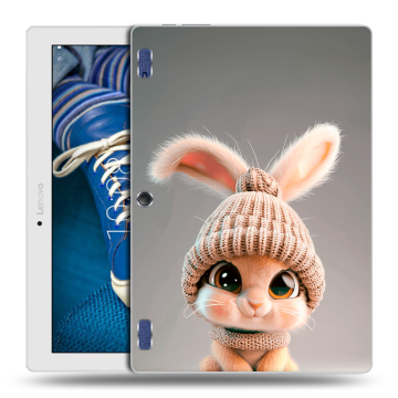 Силиконовый чехол на Lenovo Tab 2 A10-30 с принтом Кролик Силиконовый чехол на Lenovo Tab 2 A10-30 с принтом Кролик