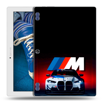 Силиконовый чехол на Lenovo Tab 2 A10-30 с принтом БМВ BMW Силиконовый чехол на Lenovo Tab 2 A10-30 с принтом БМВ BMW
