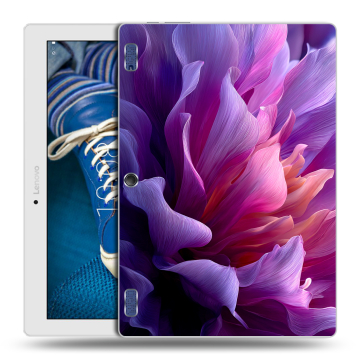 Силиконовый чехол на Lenovo Tab 2 A10-30 с принтом женский цветы Силиконовый чехол на Lenovo Tab 2 A10-30 с принтом женский цветы