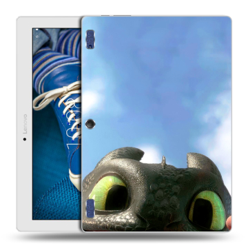 Силиконовый чехол на Lenovo Tab 2 A10-30 с принтом Как приручить дракона Силиконовый чехол на Lenovo Tab 2 A10-30 с принтом Как приручить дракона