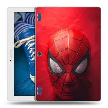 Силиконовый чехол на Lenovo Tab 2 A10-30 с принтом Spiderman Человек паук Силиконовый чехол на Lenovo Tab 2 A10-30 с принтом Spiderman Человек паук