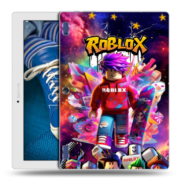 Силиконовый чехол на Lenovo Tab 2 A10-30 с принтом Roblox Роблокс Силиконовый чехол на Lenovo Tab 2 A10-30 с принтом Roblox Роблокс
