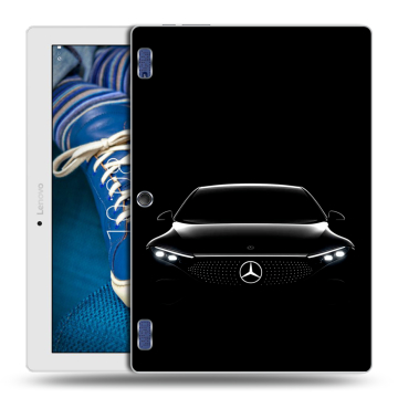 Силиконовый чехол на Lenovo Tab 2 A10-30 с принтом Mercedes Мерседес Силиконовый чехол на Lenovo Tab 2 A10-30 с принтом Mercedes Мерседес