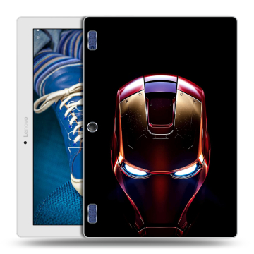 Силиконовый чехол на Lenovo Tab 2 A10-30 с принтом IronMan Железный человек Силиконовый чехол на Lenovo Tab 2 A10-30 с принтом IronMan Железный человек