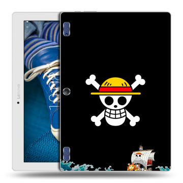 Силиконовый чехол на Lenovo Tab 2 A10-30 с принтом One Piece Ван Пис Силиконовый чехол на Lenovo Tab 2 A10-30 с принтом One Piece Ван Пис