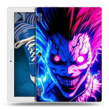 Силиконовый чехол на Lenovo Tab 2 A10-30 с принтом Death note Тетрадь смерти