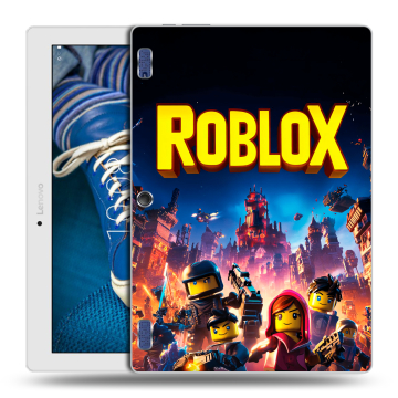 Силиконовый чехол на Lenovo Tab 2 A10-30 с принтом Roblox Роблокс Силиконовый чехол на Lenovo Tab 2 A10-30 с принтом Roblox Роблокс