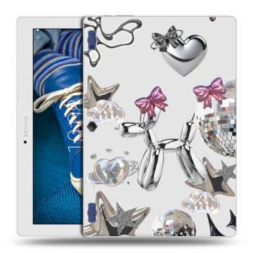 Силиконовый чехол на Lenovo Tab 2 A10-30 с принтом Y2K Силиконовый чехол на Lenovo Tab 2 A10-30 с принтом Y2K