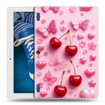 Силиконовый чехол на Lenovo Tab 2 A10-30 с принтом для девочек Силиконовый чехол на Lenovo Tab 2 A10-30 с принтом для девочек