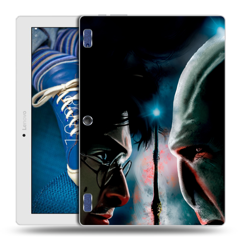 Силиконовый чехол на Lenovo Tab 2 A10-30 с принтом Гарри Поттер Harry Potter Силиконовый чехол на Lenovo Tab 2 A10-30 с принтом Гарри Поттер Harry Potter