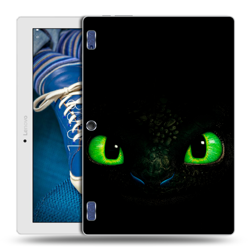Силиконовый чехол на Lenovo Tab 2 A10-30 с принтом Как приручить дракона Силиконовый чехол на Lenovo Tab 2 A10-30 с принтом Как приручить дракона