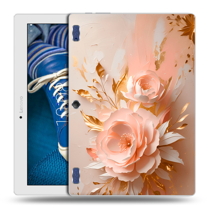 Силиконовый чехол на Lenovo Tab 2 A10-30 с принтом женский Силиконовый чехол на Lenovo Tab 2 A10-30 с принтом женский