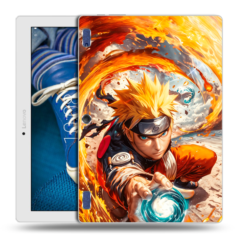 Силиконовый чехол на Lenovo Tab 2 A10-30 с принтом Аниме Наруто Naruto Силиконовый чехол на Lenovo Tab 2 A10-30 с принтом Аниме Наруто Naruto