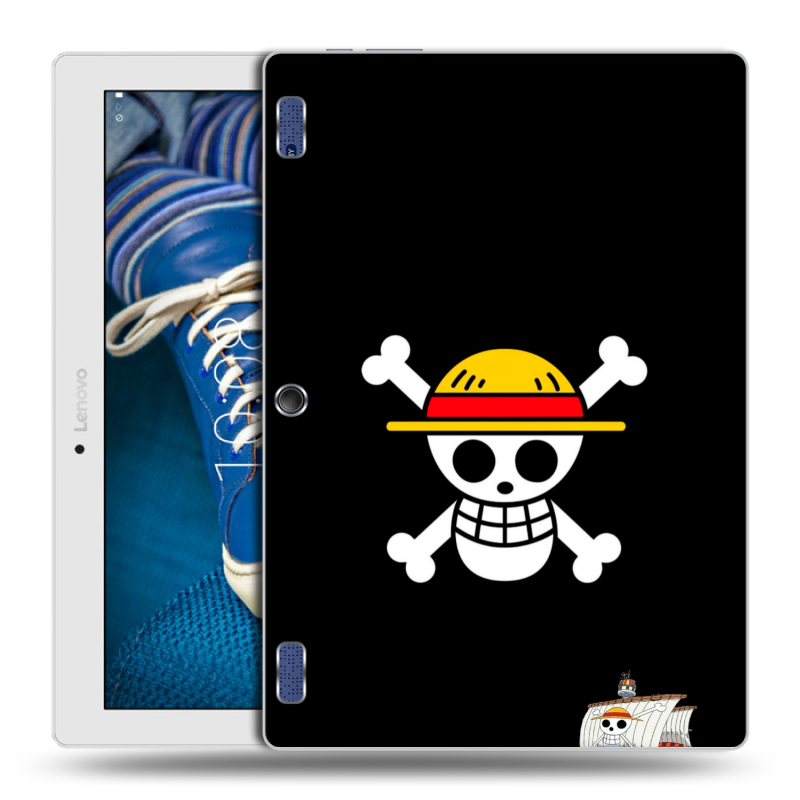 Силиконовый чехол на Lenovo Tab 2 A10-30 с принтом One Piece Ван Пис Силиконовый чехол на Lenovo Tab 2 A10-30 с принтом One Piece Ван Пис