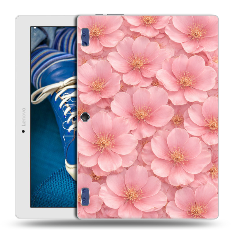 Силиконовый чехол на Lenovo Tab 2 A10-30 с принтом женский Силиконовый чехол на Lenovo Tab 2 A10-30 с принтом женский