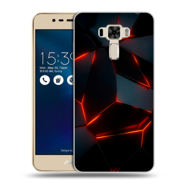 Силиконовый чехол на Asus ZenFone 3 Laser с принтом Яркие абстракции Силиконовый чехол на Asus ZenFone 3 Laser с принтом Яркие абстракции