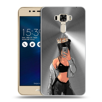 Силиконовый чехол на Asus ZenFone 3 Laser с принтом Женские принты Силиконовый чехол на Asus ZenFone 3 Laser с принтом Женские принты