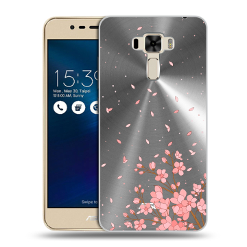 Силиконовый чехол на Asus ZenFone 3 Laser с принтом Ветка сакуры Силиконовый чехол на Asus ZenFone 3 Laser с принтом Ветка сакуры