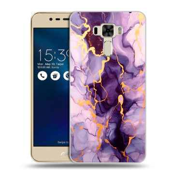 Силиконовый чехол на Asus ZenFone 3 Laser с принтом Мрамор