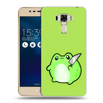Силиконовый чехол на Asus ZenFone 3 Laser с принтом Лягушенок