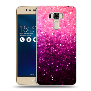 Силиконовый чехол на Asus ZenFone 3 Laser с принтом Блестки Силиконовый чехол на Asus ZenFone 3 Laser с принтом Блестки