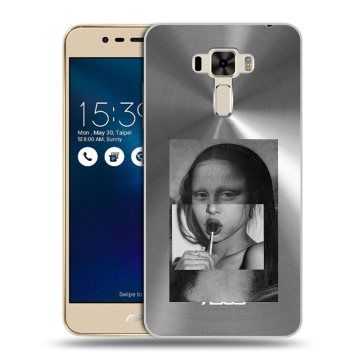 Силиконовый чехол на Asus ZenFone 3 Laser с принтом Мона Лиза Силиконовый чехол на Asus ZenFone 3 Laser с принтом Мона Лиза