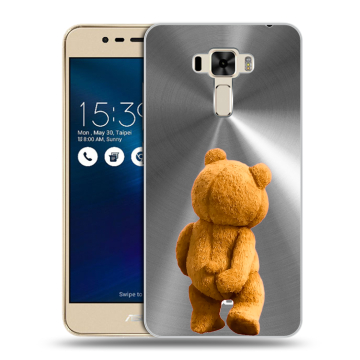 Силиконовый чехол на Asus ZenFone 3 Laser с принтом Медведь