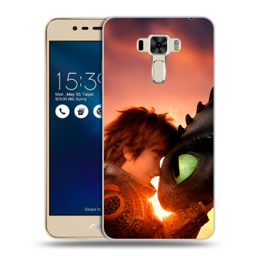 Силиконовый чехол на Asus ZenFone 3 Laser с принтом Как приручить дракона