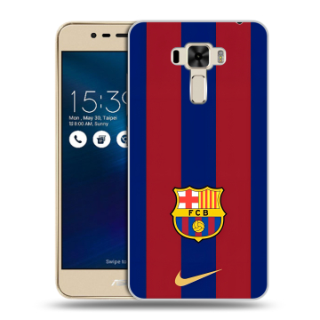 Силиконовый чехол на Asus ZenFone 3 Laser с принтом Барселона Barcelona