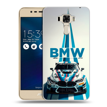 Силиконовый чехол на Asus ZenFone 3 Laser с принтом БМВ BMW