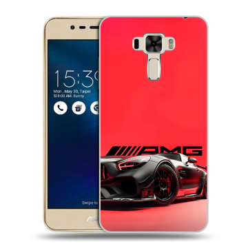 Силиконовый чехол на Asus ZenFone 3 Laser с принтом Мерседес Mercedes AMG Силиконовый чехол на Asus ZenFone 3 Laser с принтом Мерседес Mercedes AMG