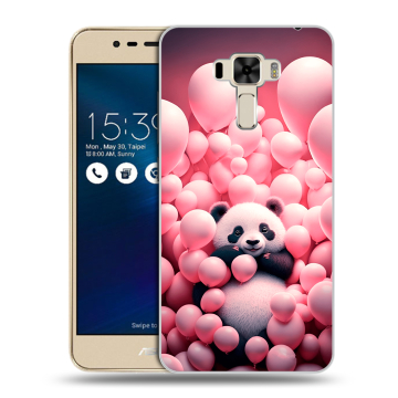 Силиконовый чехол на Asus ZenFone 3 Laser с принтом Панда
