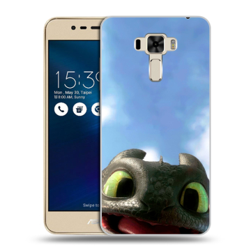 Силиконовый чехол на Asus ZenFone 3 Laser с принтом Как приручить дракона