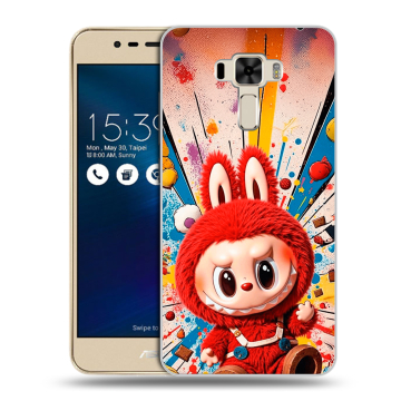 Силиконовый чехол на Asus ZenFone 3 Laser с принтом Labubu Лабубу